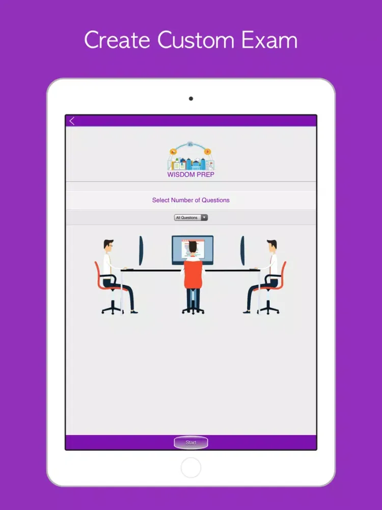 Ảnh chụp màn hình của DAT- Exam Prep 2018 iPad 