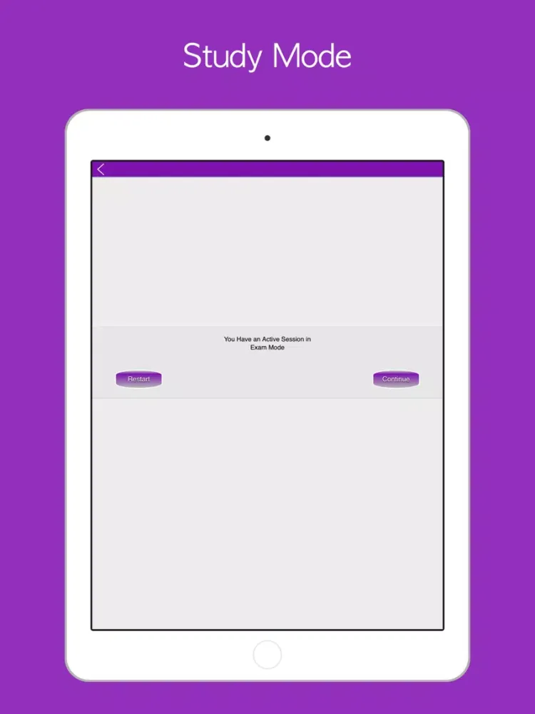 Ảnh chụp màn hình của DAT- Exam Prep 2018 iPad 