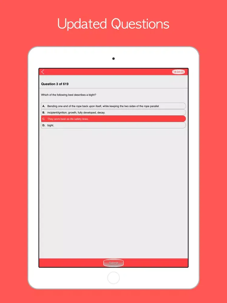 Firefighter - Exam Prep 2018 iPad  سکرین شاٹس