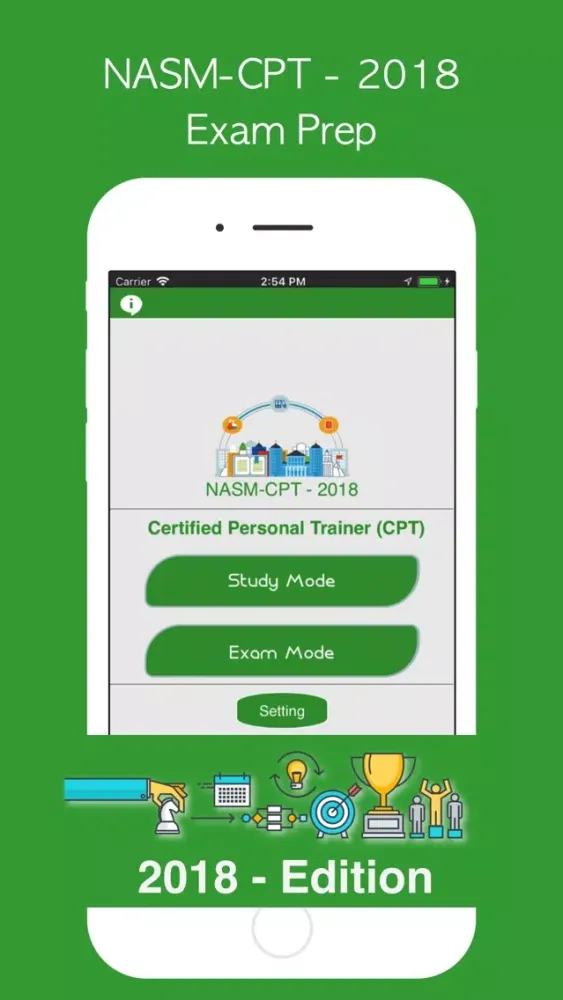 Capturas de pantalla de NASM CPT - Exam Prep 2018