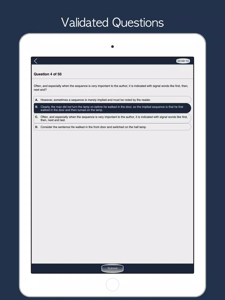 Ảnh chụp màn hình của NYSTCE - Exam Prep 2018 iPad 