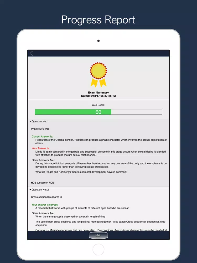 Ảnh chụp màn hình của NYSTCE - Exam Prep 2018 iPad 