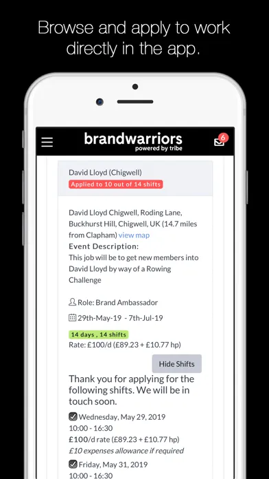 Capturas de tela do brandwarriors