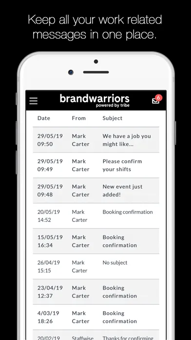 Capturas de tela do brandwarriors