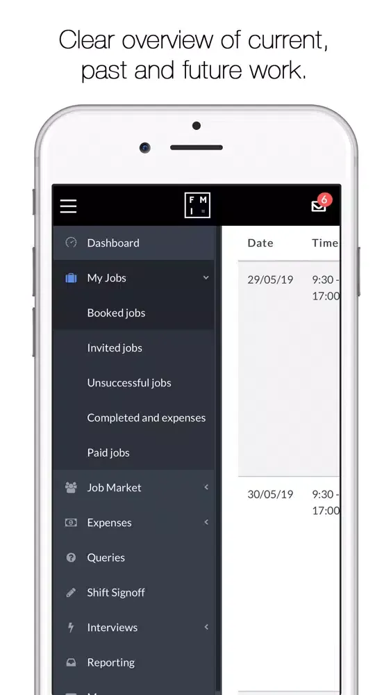 Zrzuty ekranu FMI Staffing