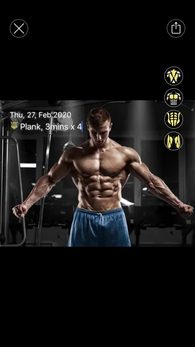 fitness log - gym photo marker应用截图