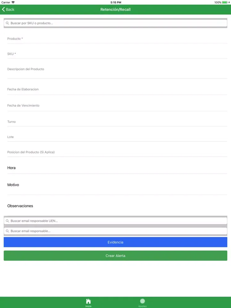 Capturas de pantalla de Wisefollow Recall iPad 