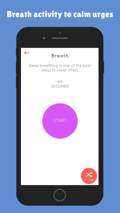 Calm Urge: Self Harm Tracker スクリーンショット