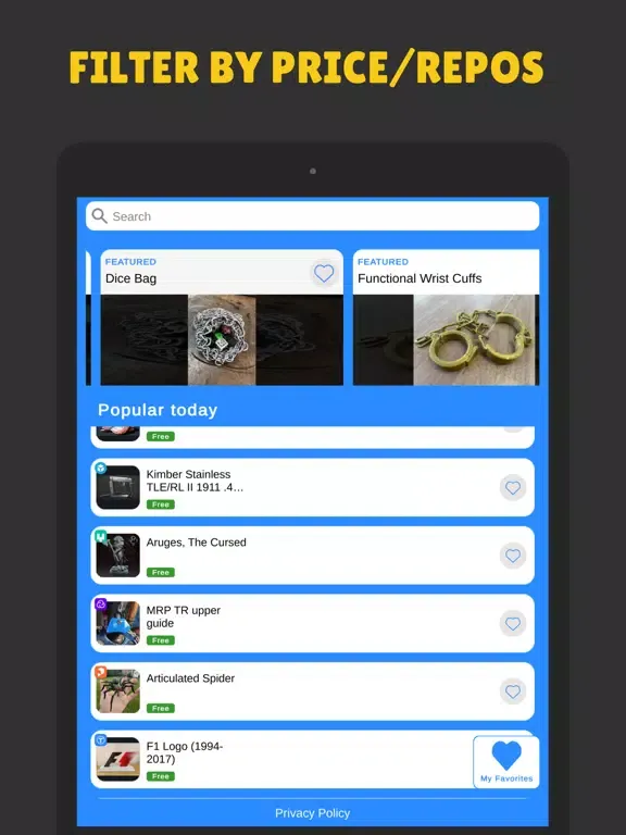 Скриншоты PrintHub: STL for 3D Printing iPad 