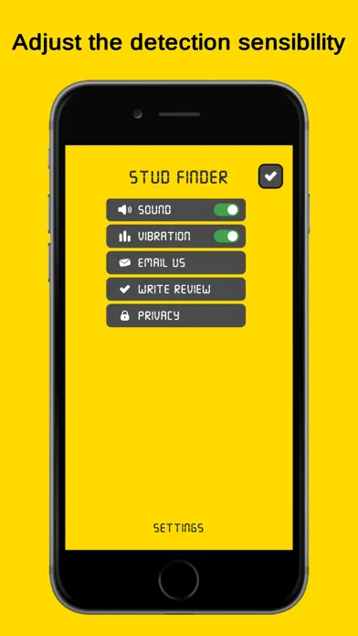 ภาพหน้าจอของ Stud Finder: Wall Detector