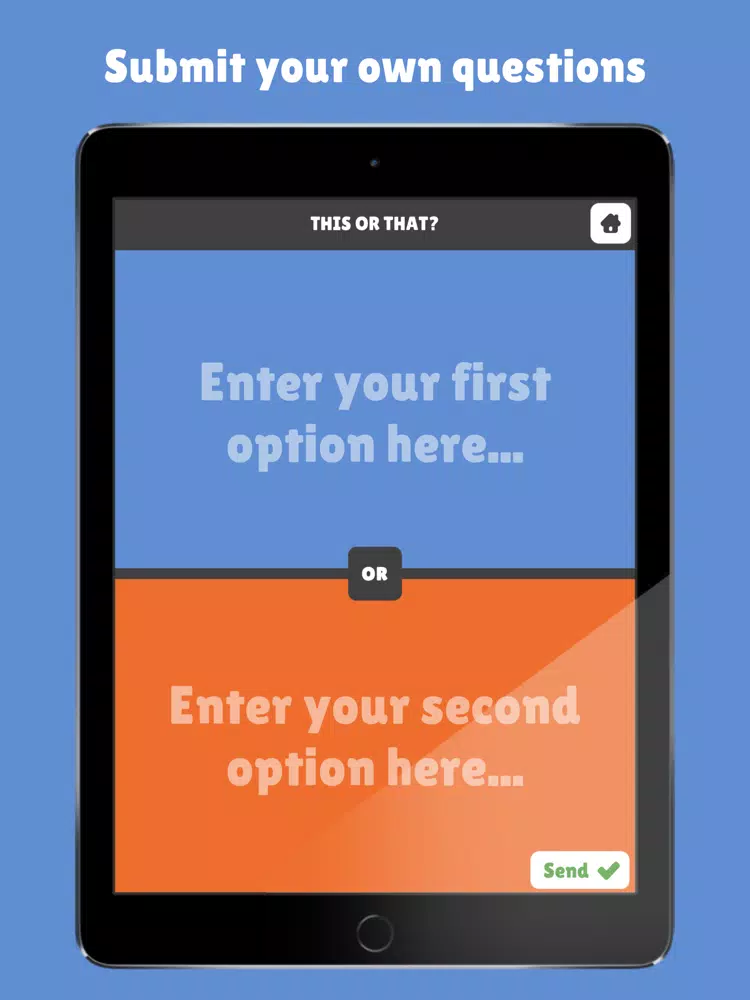 This or that? Would you rather iPad 应用截图