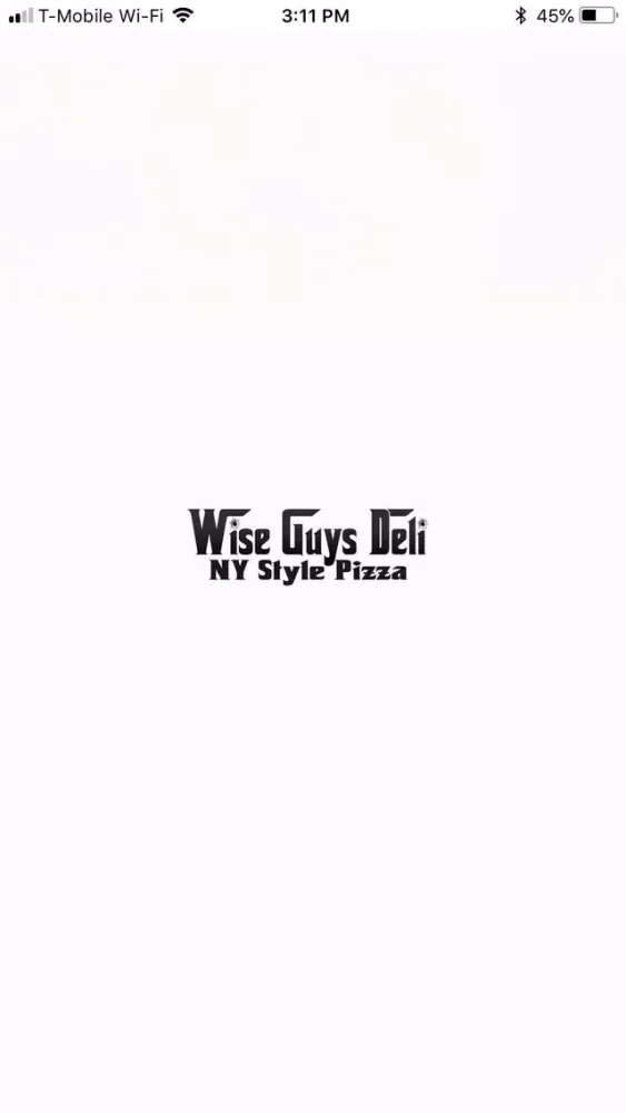 Capturas de tela do Wise Guys Deli and Pizza