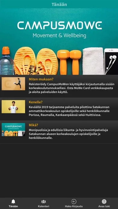 CampusMowe Ekran Görüntüleri