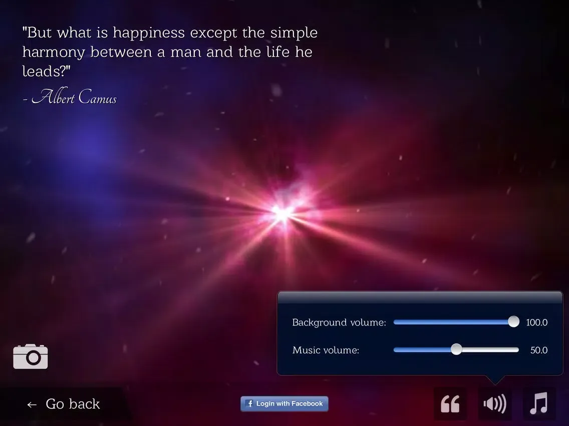 Experiences Free: White Noise iPad  سکرین شاٹس