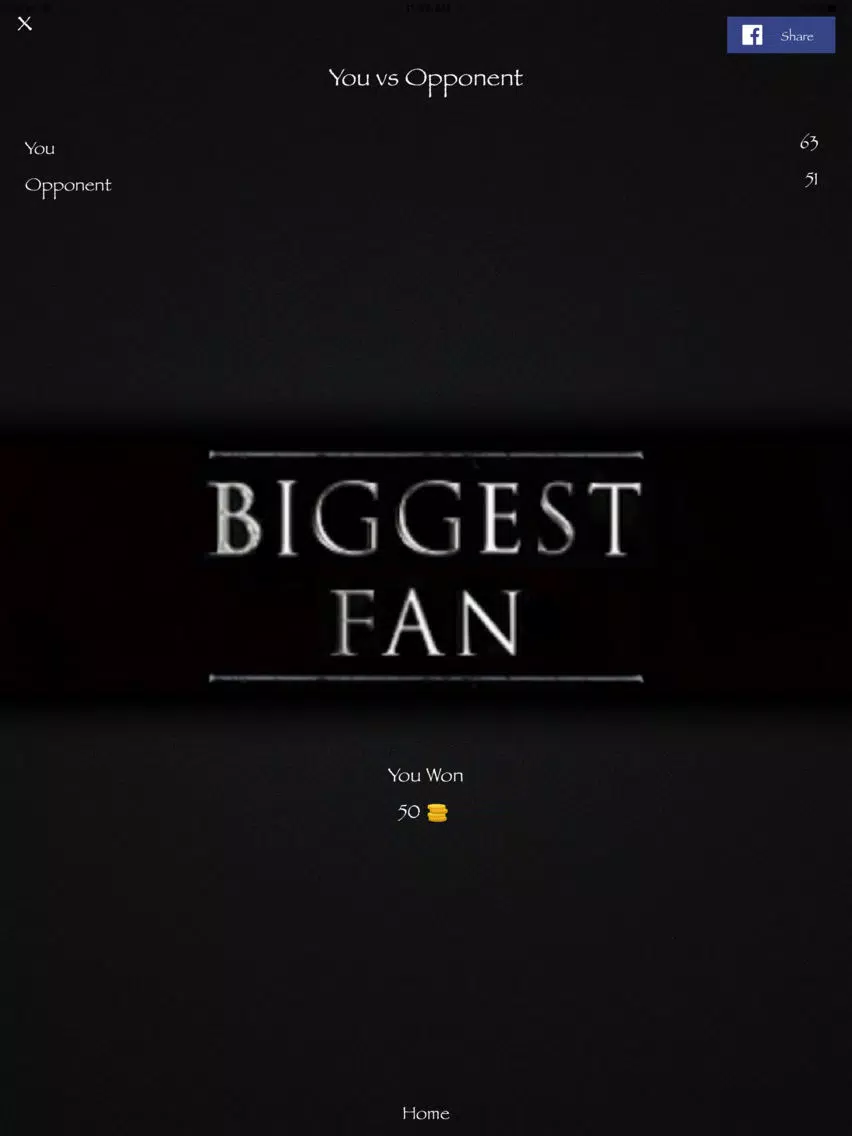 Tangkapan skrin Biggest Fan - for Game of Thrones iPad 