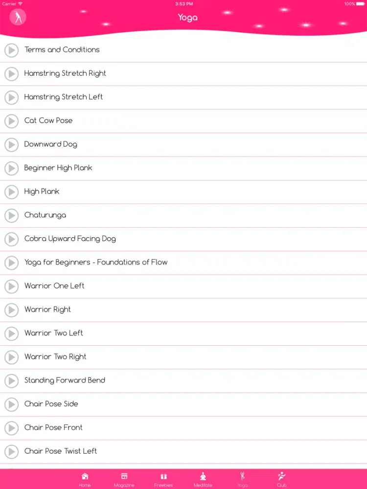 Tangkapan layar Dumbbell shoulder burning workout iPad 