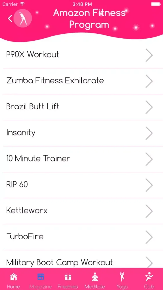 Tangkapan layar Dumbbell shoulder burning workout