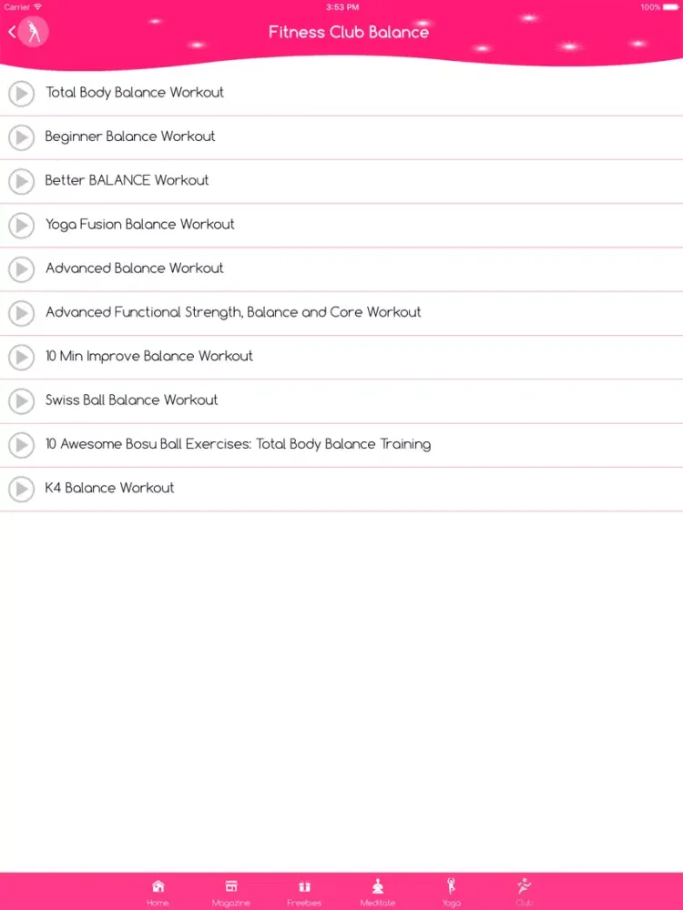Lower body pilates workout iPad  سکرین شاٹس