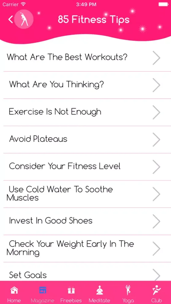 Lower body pilates workout سکرین شاٹس