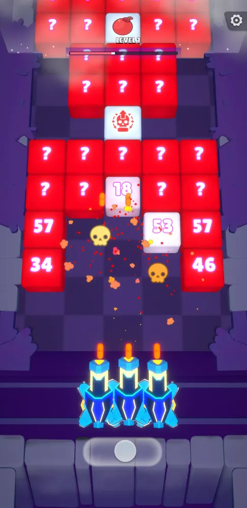 Capturas de pantalla de Cannons & Cubes Blitz