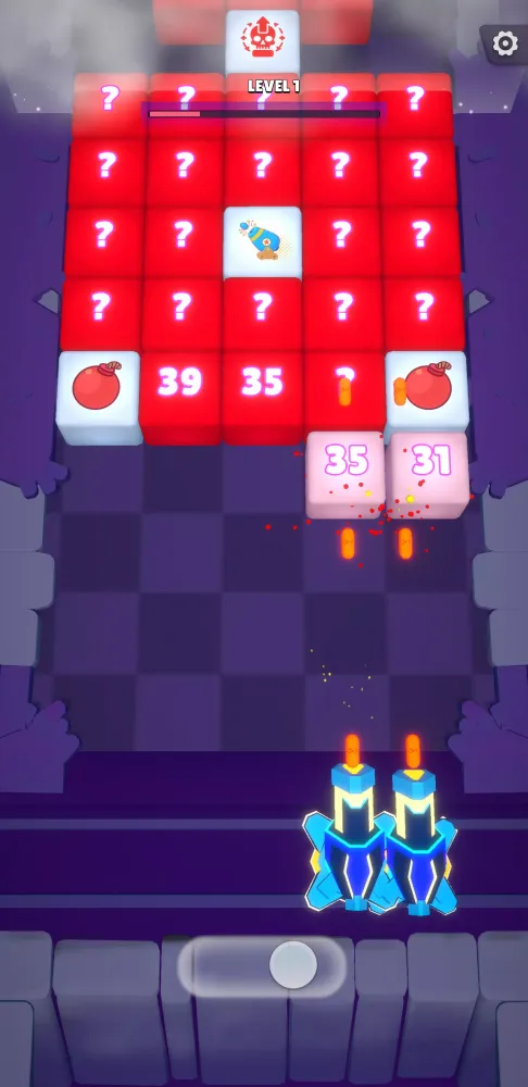 Capturas de pantalla de Cannons & Cubes Blitz