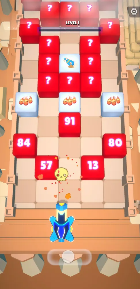 Capturas de pantalla de Cannons & Cubes Blitz