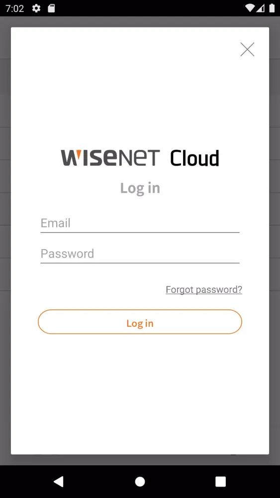 Wisenet QR स्क्रीनशॉट