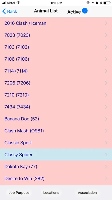 ภาพหน้าจอของ Wise Option Equine Mobile App