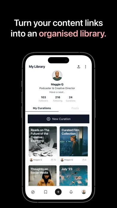 Wiser: Pinterest for Knowledge স্ক্রিনশট