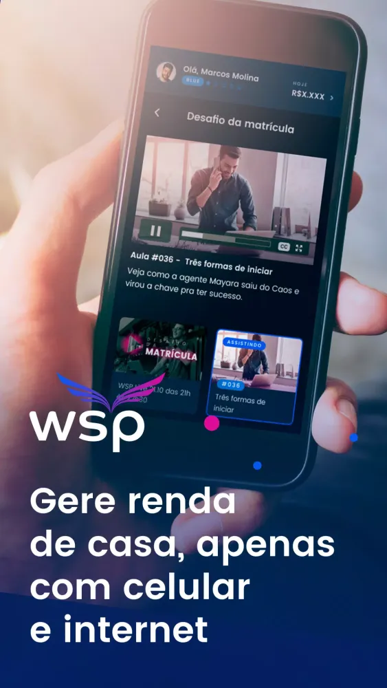 Capturas de tela do Wiser Sales Platform