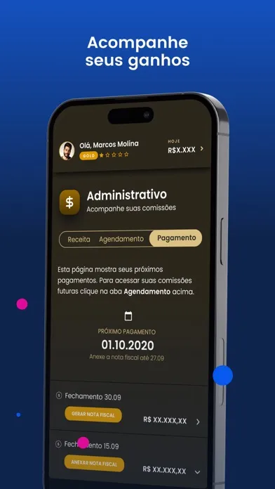 Capturas de tela do Wiser Sales Platform