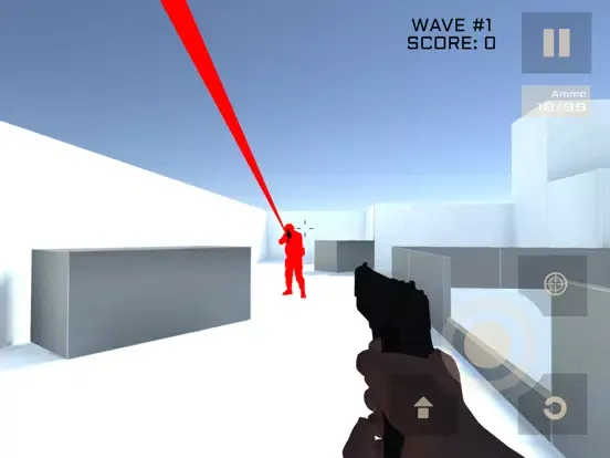 Capturas de tela do Super Shoot: Red Hot Pro iPad 