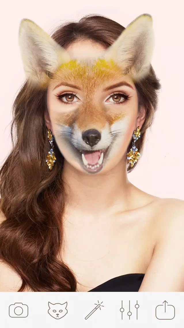 Ảnh chụp màn hình của Animal Face Photo Booth Pro