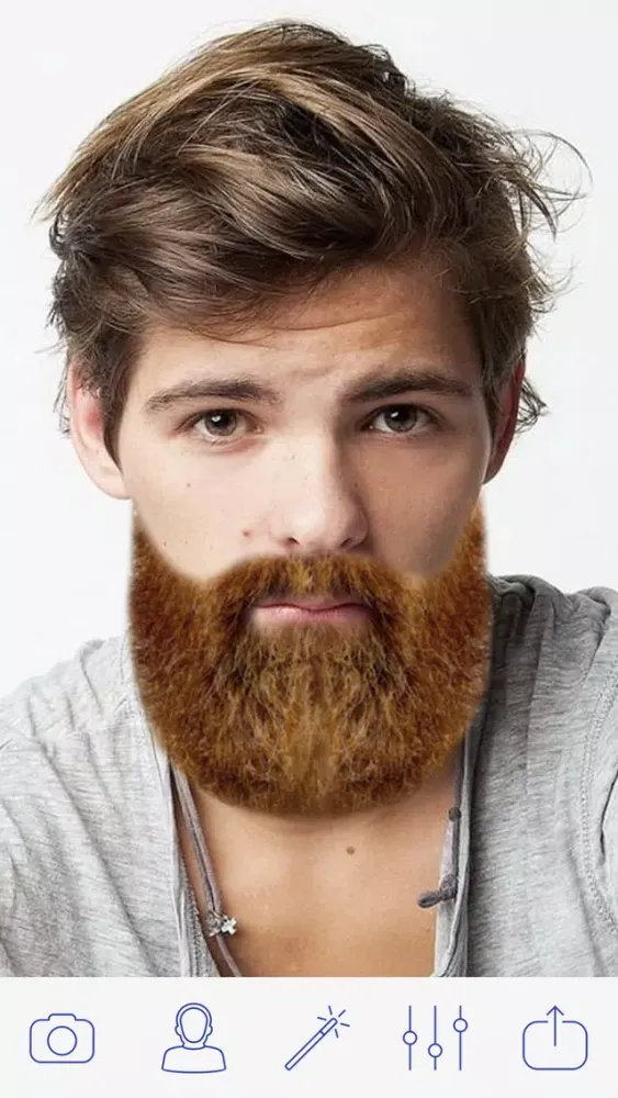 Beard and Mustaches Photo Pro स्क्रीनशॉट