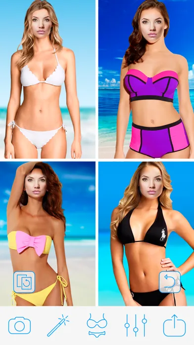Screenshot di Bikini Photo Booth - Body Shaping App