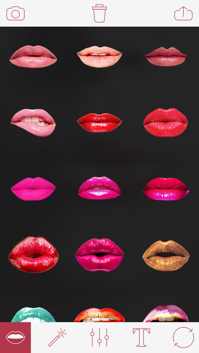 Скриншоты Lips Camera - Lips Photo Warp
