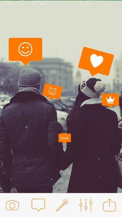 Giddy Camera Emoji Stickers for MSQRD سکرین شاٹس