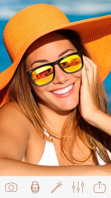 Capturas de pantalla de Glasses Photo Booth - Sunglass Photo Effect for MSQRD Instagram ProCamera SimplyHDR