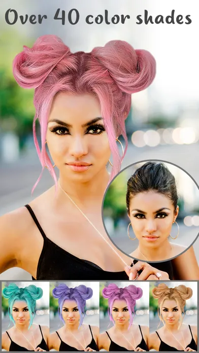 Capturas de pantalla de Auto Hair Color Changer Camera