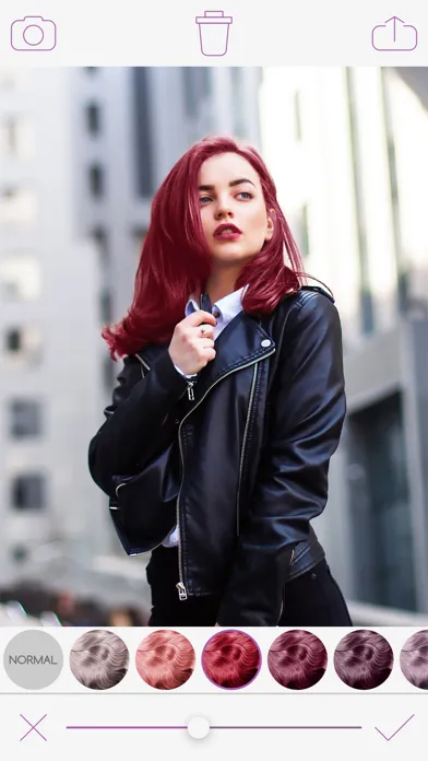 Capturas de pantalla de Auto Hair Color Changer Camera