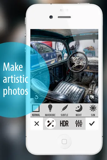 ภาพหน้าจอของ HDR HQ