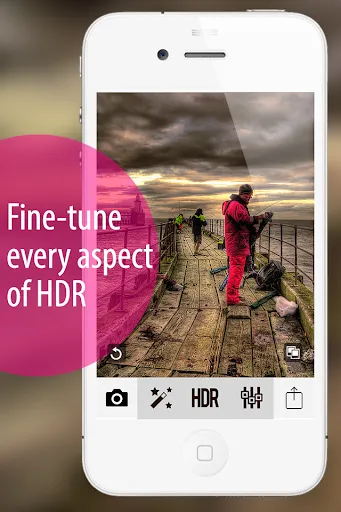 ภาพหน้าจอของ HDR HQ