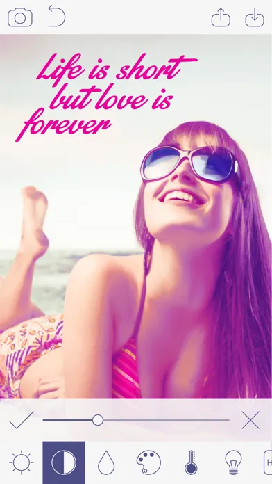Скриншоты Picture Quotes - Life Quotes Photo Editor