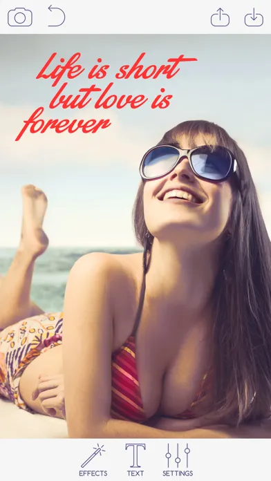 Скриншоты Picture Quotes - Life Quotes Photo Editor