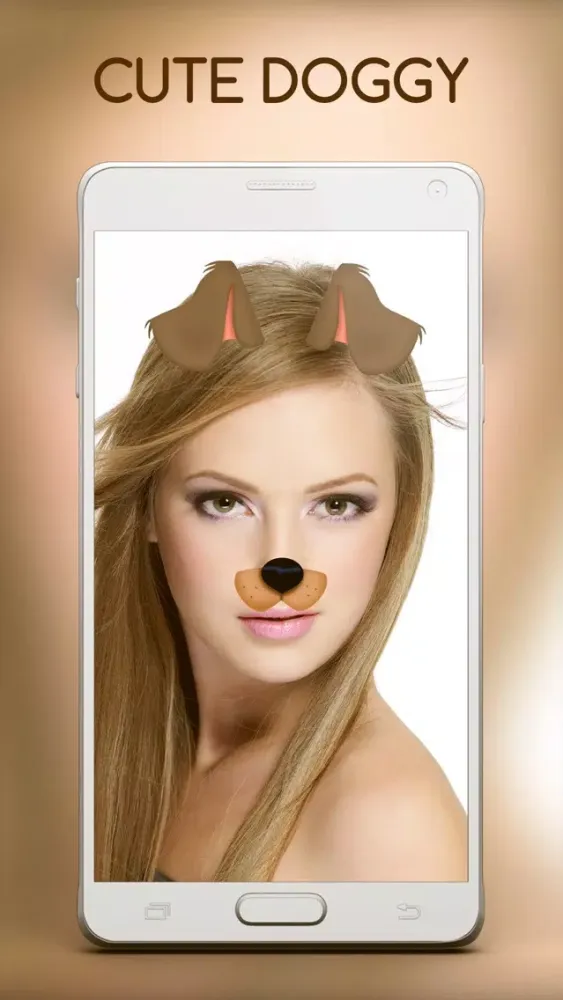 Tangkapan skrin Doggy Face Photo Booth Pro