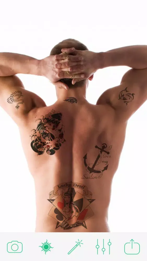 Capturas de pantalla de Tattoo Camera Pro - Selfie Cam for ProCamera SimplyHDR