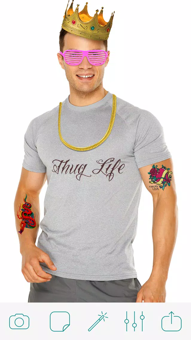 Thug Life Photo Booth Pro应用截图