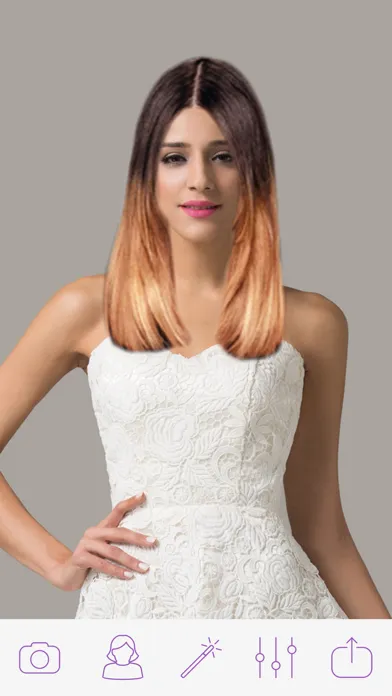 Hair Changer Photo Booth - Women Hair Style Photo Effect for MSQRD Instagram應用截圖