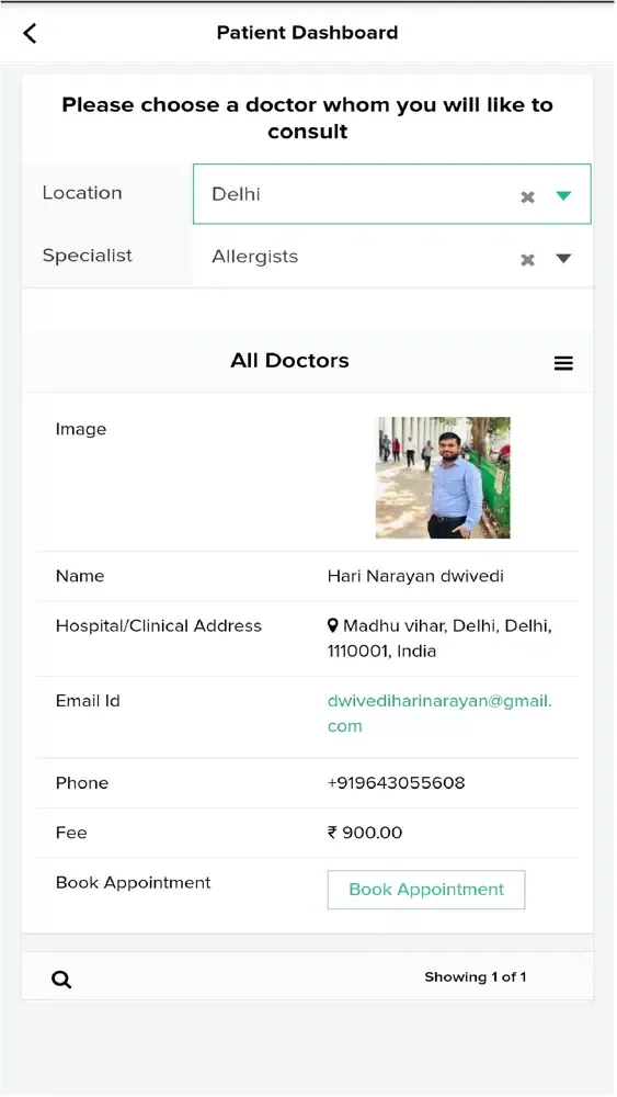 Tangkapan layar Tele Medicine