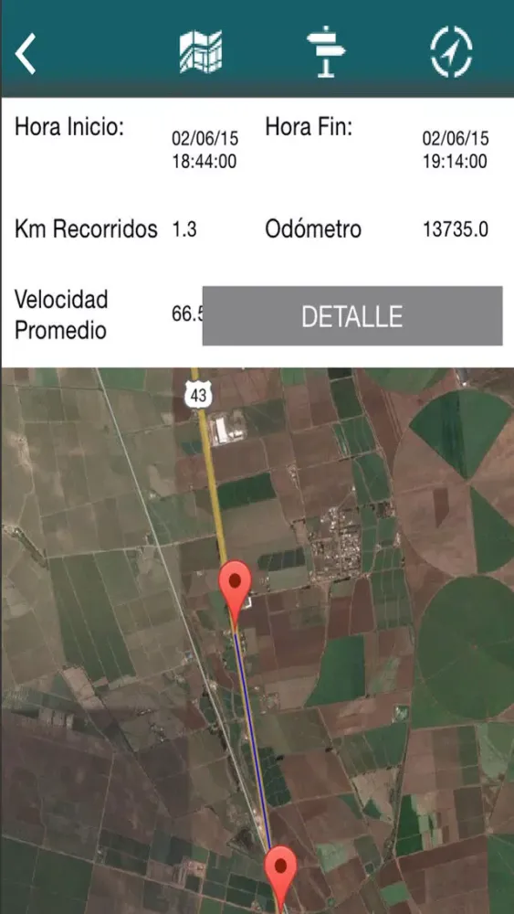 ภาพหน้าจอของ Wisetrack Control Mobile Perú
